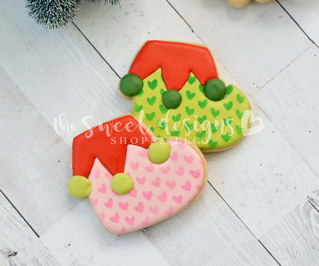 Cookie Cutters - Elf Shoe - Cookie Cutter - The Sweet Designs Shoppe - - ALL, Christmas, Christmas / Winter, Clothing / Accessories, Cookie Cutter, elf, elf shoe, Promocode, Winter