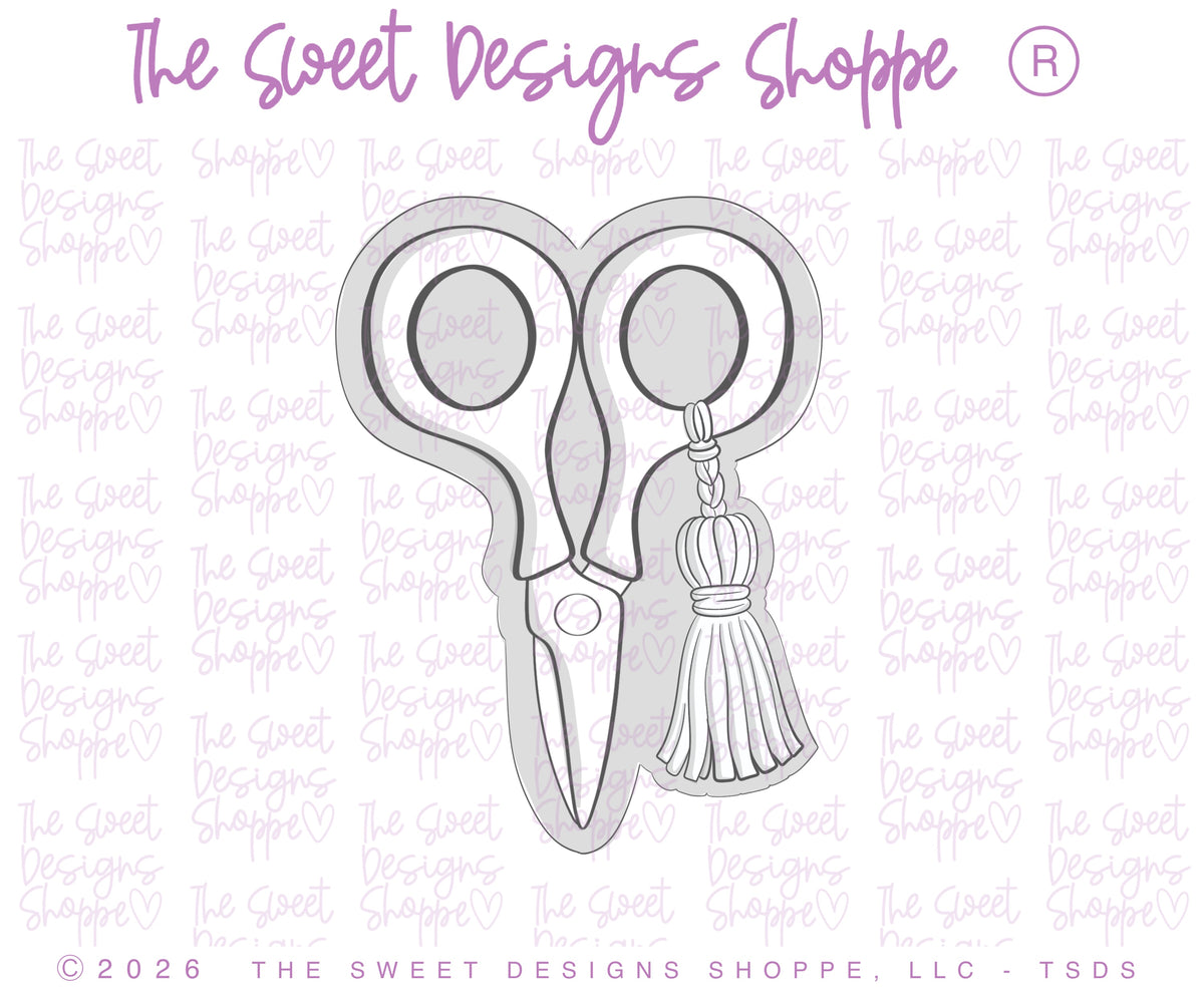 Cookie Cutters - Embroidery Scissors - Cookie Cutter - The Sweet Designs Shoppe - TSDS - - Accesories,Accessories,accessory,ALL,Clothing / Accessories,Cookie Cutter,hobbie,Hobbies,hobby,MOM,mother,mothers,Mothers Day,Promocode,STL