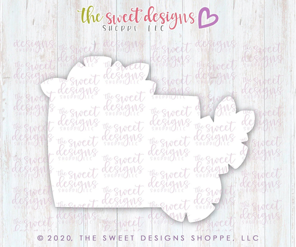 Cookie Cutters - Envelope with Flowers - Cookie Cutter - The Sweet Designs Shoppe - TSDS - - ALL,Birthday,Cookie Cutter,Gift,Misc,Miscelaneous,Miscellaneous,Promocode,valentines,Wedding