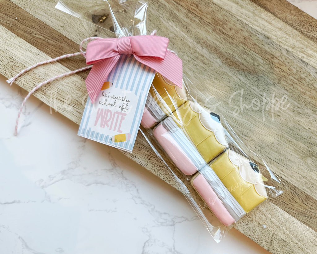 Cookie Cutters - Essential Chubby Pencil - Cookie Cutter - The Sweet Designs Shoppe - TSDS - - ALL,back to school,Cookie Cutter,Grad,graduations,Promocode,School,School / Graduation,School Bus,school supplies,STL