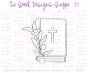 Cookie Cutters - Eucalyptus Bible - Cookie Cutter - The Sweet Designs Shoppe - TSDS - - ALL,bible,Cookie Cutter,Easter,Easter / Spring,First Communion,floral,Promocode,Religious,STL,Wedding,Wedding Favors