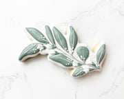 Cookie Cutters - Eucalyptus Branch Felix - Cookie Cutter - The Sweet Designs Shoppe - TSDS - - ALL,Cookie Cutter,First Communion,handlettering,Nature,Promocode,Religious,Wedding,Wedding Favors