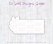 Cookie Cutters - Eucalyptus Long Samuel Plaque - Cookie Cutter - The Sweet Designs Shoppe - TSDS - - ALL,Cookie Cutter,First Communion,handlettering,Plaque,Plaques,PLAQUES HANDLETTERING,Promocode,Religious,STL,Wedding,Wedding Favors