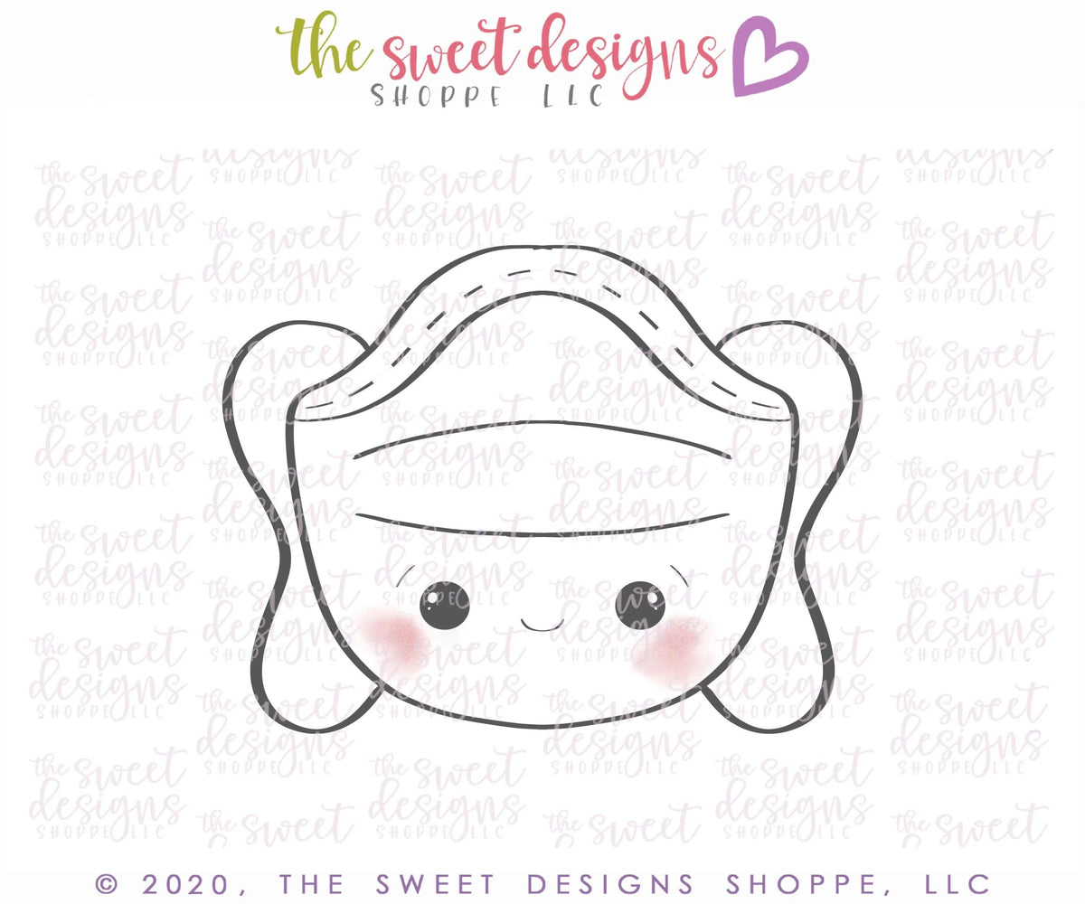 Cookie Cutters - Face Mask - Cookie Cutter - The Sweet Designs Shoppe - TSDS - - ALL,Cookie Cutter,Doctor,MEDICAL,NURSE,NURSE APPRECIATION,Promocode