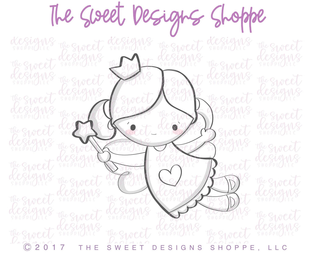Cookie Cutters - Fairy - Cookie Cutter - Sweet Designs Shoppe - - ALL, Cookie Cutter, fairy, Fantasy, Kids / Fantasy, Promocode, Valentines