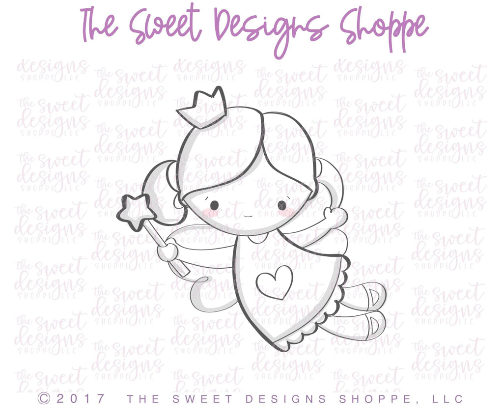 Cookie Cutters - Fairy - Cookie Cutter - The Sweet Designs Shoppe - - ALL, Cookie Cutter, fairy, Fantasy, Kids / Fantasy, Promocode, Valentines