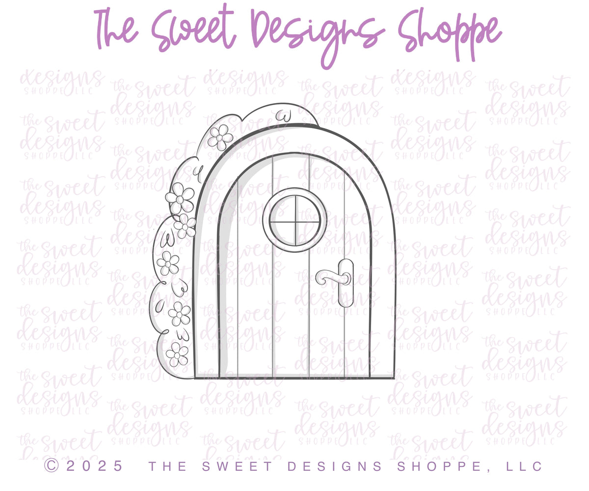 Cookie Cutters - Fairy Door - Cookie Cutter - The Sweet Designs Shoppe - TSDS - - ALL,baby toys,Brittany Geil,Cookie Cutter,fairy,Fairy Door,fairy house,Fairytale,geil,kids,Kids / Fantasy,Promocode,STL,toys,Valentines 2026