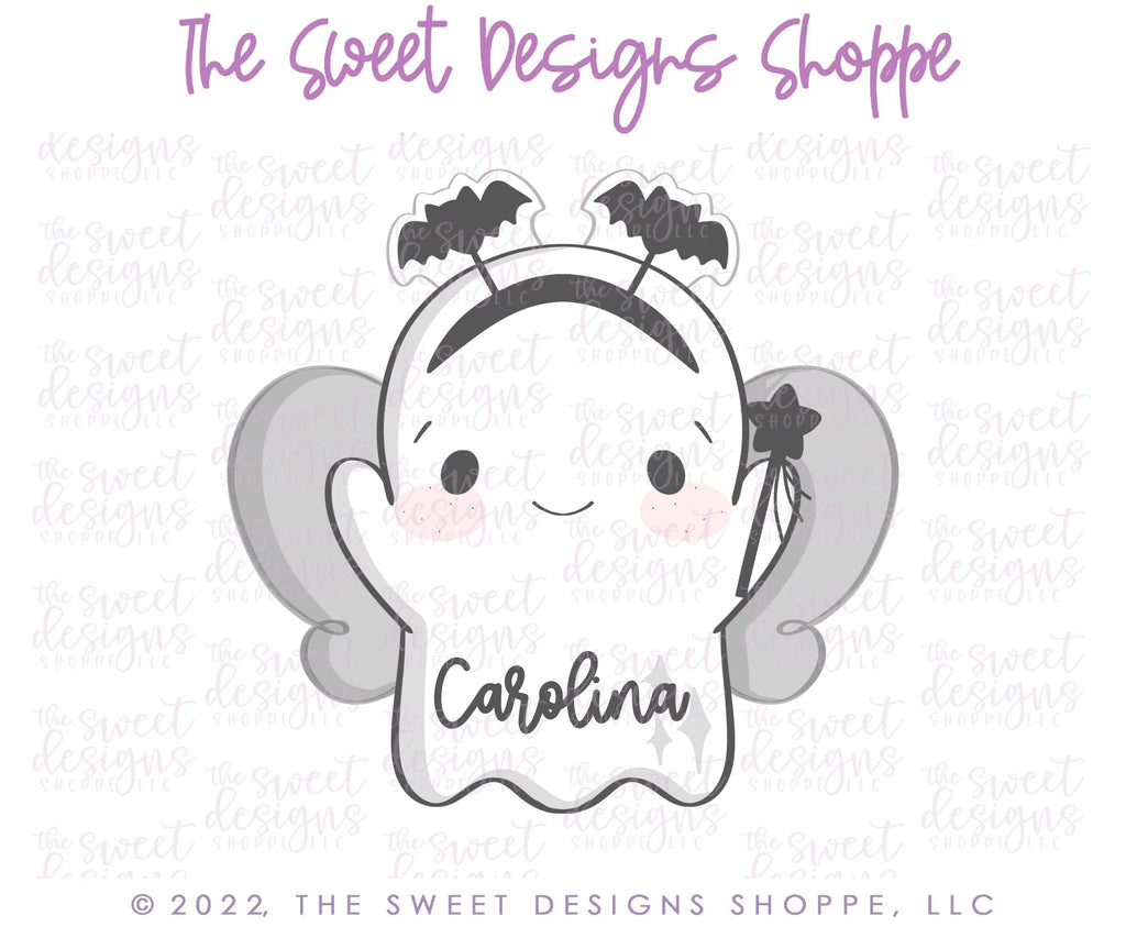 Cookie Cutters - Fairy Ghost - Cookie Cutter - The Sweet Designs Shoppe - - ALL, Boo, Cookie Cutter, Ghost, halloween, Promocode