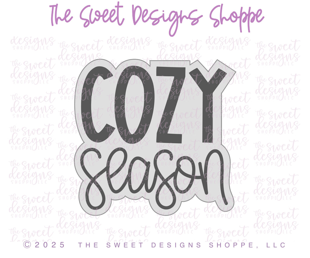 Cookie Cutters - FALL Cozy Season Set - Set of 12 Cookie Cutters - The Sweet Designs Shoppe - TSDS - - ALL,Cookie Cutter,Fall,Fall / Thanksgiving,Fall Vibes,Mini Set,Mini Sets,Promocode,regular sets,set,sets,STL