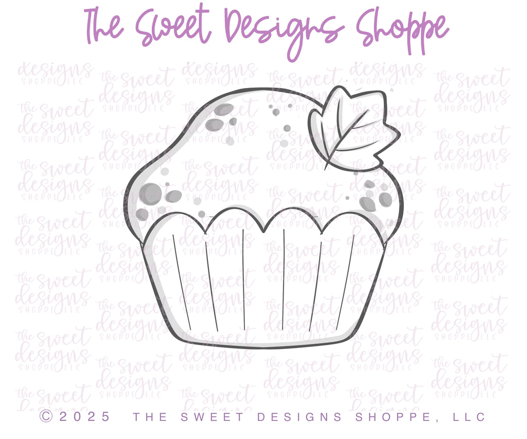 Cookie Cutters - Fall Cupcake - Cookie Cutter - The Sweet Designs Shoppe - TSDS - - ALL,cinnamon,cinnamon bun,Cookie Cutter,Cupcake,Fall,Fall / Thanksgiving,fall cupcake,Fall Vibes,Food,Food & Beverages,Food and Beverage,STL,Sweet,Sweets,treats