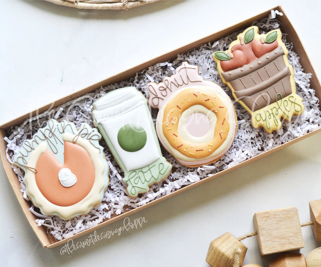 Cookie Cutters - Fall Food Set - Cookie Cutters - The Sweet Designs Shoppe - TSDS - - ALL,Cookie Cutter,Fall,Fall / Thanksgiving,Mini Sets,Promocode,regular sets,set,thanks,thanksgiving