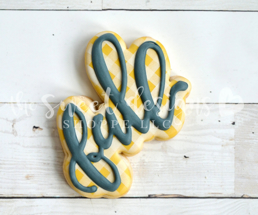 Cookie Cutters - Fall Plaque - Cookie Cutter - The Sweet Designs Shoppe - TSDS - - ALL,Cookie Cutter,Customize,Fall,Fall / Halloween,Fall / Thanksgiving,halloween,Lettering,plaque,Plaques,Promocode,thanksgiving