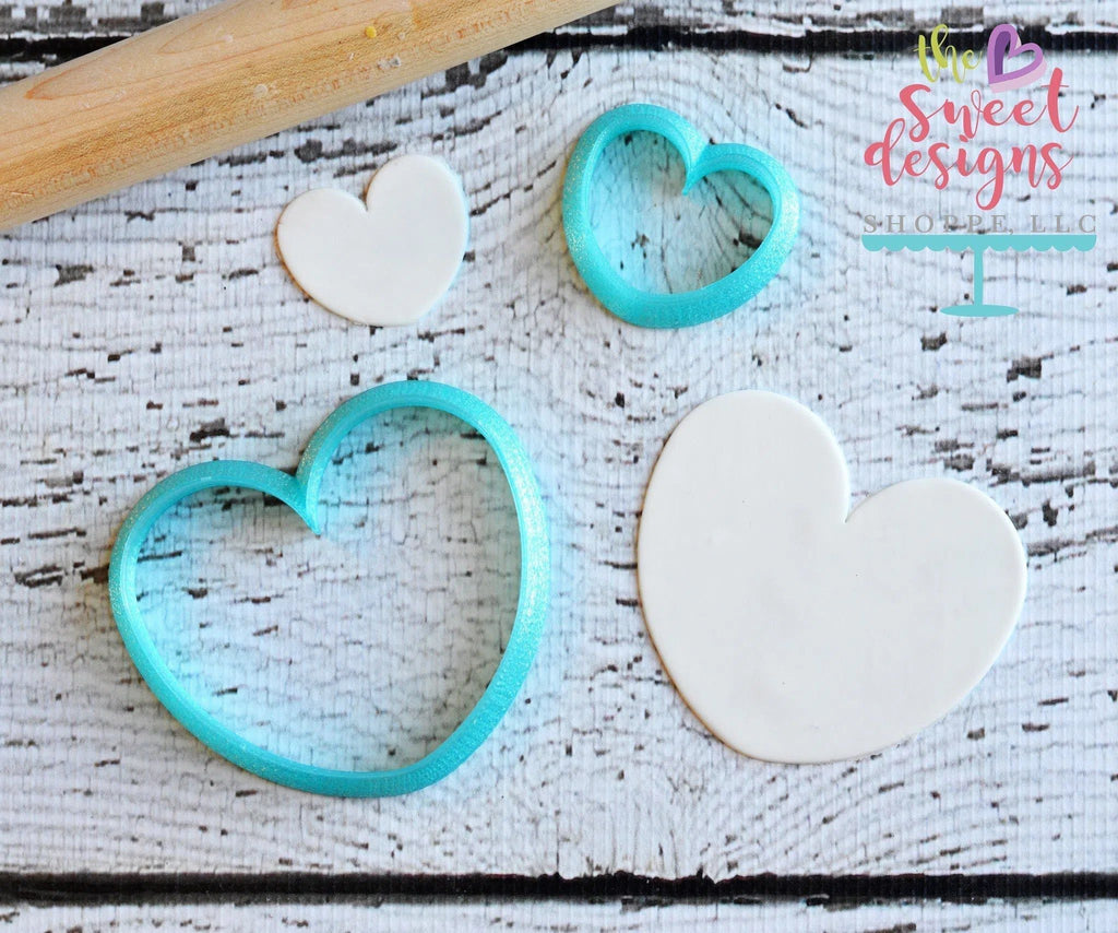 Cookie Cutters - Felix's Heart - Cookie Cutter - The Sweet Designs Shoppe - TSDS - - ALL,basic,Basic Shapes,BasicShapes,Cookie Cutter,Heart,Love,Promocode,STL,valentine,Valentines,Wedding