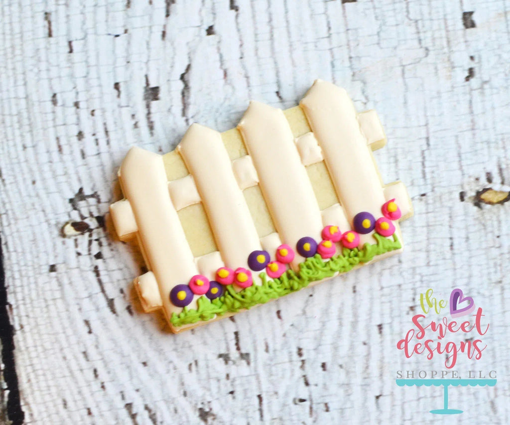 Cookie Cutters - Fence v2- Cookie Cutter - The Sweet Designs Shoppe - TSDS - - ALL,Cookie Cutter,easter,Easter / Spring,Fence,garden,gardening,Home,House,Misc,Miscelaneous,Miscellaneous,Promocode