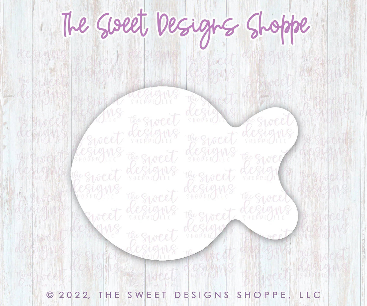 Cookie Cutters - Fish Cracker - Cookie Cutter - The Sweet Designs Shoppe - TSDS - - ALL,Animal,Animals,back to school,Cookie Cutter,dad,fast food,Father,Fathers Day,fish,Fishing,Food,Food and Beverage,Food beverages,grandfather,hobbie,Hobbies,Hobbies and Camping,hobby,Promocode,School,School / Graduation,school supplies,sea,STL,under the sea