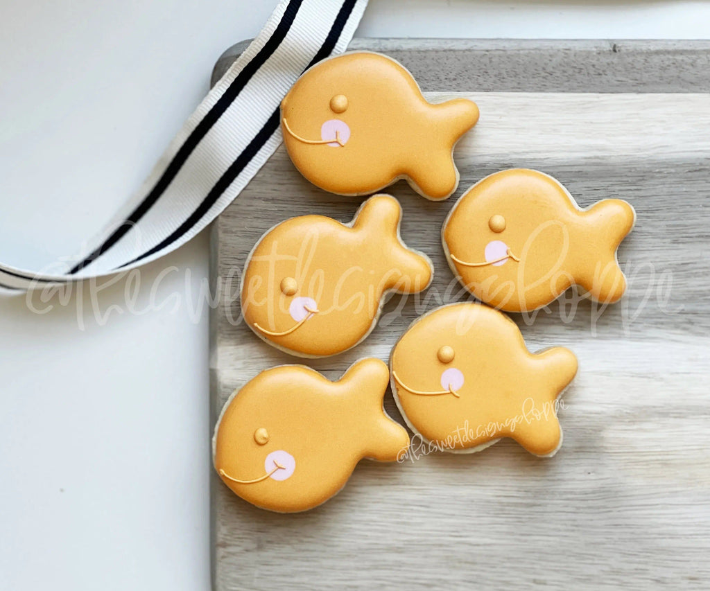 Cookie Cutters - Fish Cracker - Cookie Cutter - The Sweet Designs Shoppe - TSDS - - ALL,Animal,Animals,back to school,Cookie Cutter,dad,fast food,Father,Fathers Day,fish,Fishing,Food,Food and Beverage,Food beverages,grandfather,hobbie,Hobbies,Hobbies and Camping,hobby,Promocode,School,School / Graduation,school supplies,sea,STL,under the sea