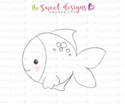 Cookie Cutters - Fish Three v2- Cookie Cutter - The Sweet Designs Shoppe - TSDS - - ALL,Animal,Animals,beach,Cookie Cutter,Fantasy,Promocode,sand,STL,summer,under the sea