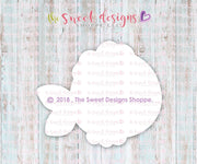 Cookie Cutters - Fish Two v2- Cookie Cutter - The Sweet Designs Shoppe - TSDS - - ALL,Animal,Animals,beach,Cookie Cutter,Fantasy,Promocode,sand,STL,summer,under the sea