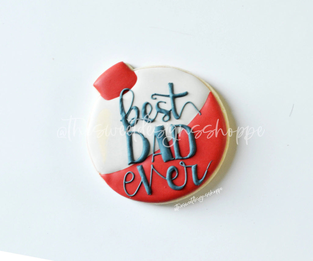 Cookie Cutters - Fishing Float - Cookie Cutter - The Sweet Designs Shoppe - TSDS - - ALL,bait,Christmas / Winter,Christmas decoration,Cookie Cutter,dad,Father,Fathers Day,fish,Fishing,grandfather,Ornament,Promocode,STL