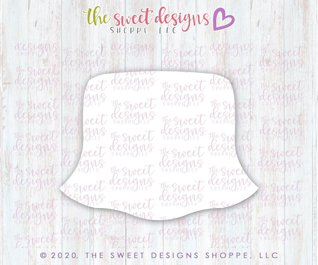 Cookie Cutters - Fishing Hat - Cookie Cutter - The Sweet Designs Shoppe - TSDS - - 051520,ALL,aparrel,Cap,case,clothes,Cookie Cutter,dad,Father,Fathers Day,fish,Fishing,grandfather,Hat,hobbies,Promocode,Sport,sports