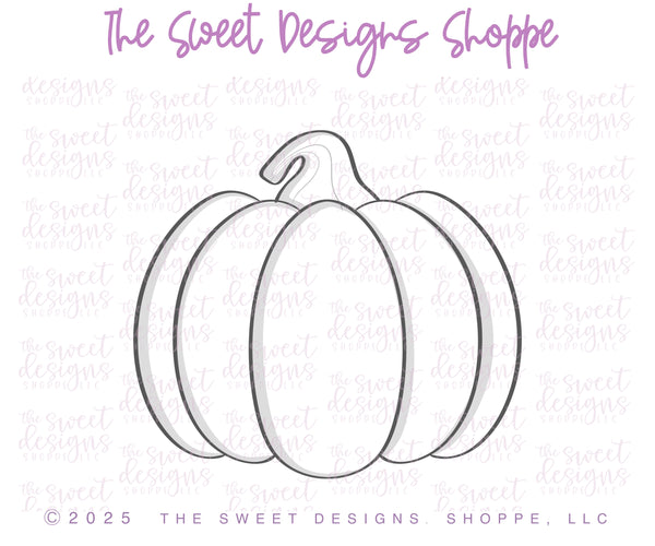Product Type: Cookie Cutters - Name: Five Rib Basic Pumpkin - Cookie ...