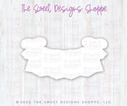 Cookie Cutters - Five Space Modern Bunting - Cookie Cutter - The Sweet Designs Shoppe - TSDS - - ALL,Birthday,Cookie Cutter,Easter,Easter / Spring,Plaque,Plaques,PLAQUES HANDLETTERING,Promocode,STL,valentine,Valentine's