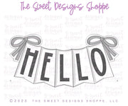 Cookie Cutters - Five Space Modern Bunting - Cookie Cutter - The Sweet Designs Shoppe - TSDS - - ALL,Birthday,Cookie Cutter,Easter,Easter / Spring,Plaque,Plaques,PLAQUES HANDLETTERING,Promocode,STL,valentine,Valentine's