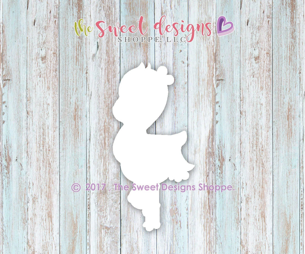 Cookie Cutters - Flamingo with Flower v2- Cookie Cutter - The Sweet Designs Shoppe - - ALL, Animal, Cookie Cutter, Luau, Party, Promocode, summer