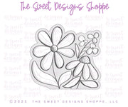 Cookie Cutters - Flat Bouquet - Cookie Cutter - The Sweet Designs Shoppe - TSDS - - ALL,Cookie Cutter,Easter,Easter / Spring,Leaves,Leaves and Flowers,mother,mothers,Mothers Day,Nurse,Nurse Appreciation,Promocode,STL,Teacher,Teacher Appreciation,Trees Leaves and Flowers,valentine,Valentine's,Wedding,Wedding Favors,Woodlands Leaves and Flowers