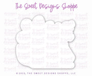 Cookie Cutters - Flat Bouquet - Cookie Cutter - The Sweet Designs Shoppe - TSDS - - ALL,Cookie Cutter,Easter,Easter / Spring,Leaves,Leaves and Flowers,mother,mothers,Mothers Day,Nurse,Nurse Appreciation,Promocode,STL,Teacher,Teacher Appreciation,Trees Leaves and Flowers,valentine,Valentine's,Wedding,Wedding Favors,Woodlands Leaves and Flowers