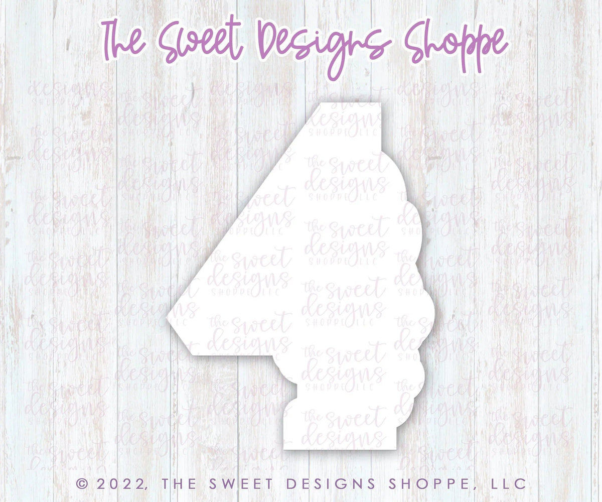 Cookie Cutters - Floral 4 - Cookie Cutter - The Sweet Designs Shoppe - TSDS - - ALL,Birthday,Cookie Cutter,Font,Fonts,kid,kids,Lettering,letters and numbers,number,numbers,NumberSet,Promocode,series016,STL,text