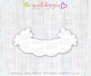 Cookie Cutters - Floral 4 Space Bunting - Plaque - Cookie Cutter - The Sweet Designs Shoppe - TSDS - - ALL,Baby,Baby / Kids,Birthday,Bunting,Cookie Cutter,Plaque,Plaques,PLAQUES HANDLETTERING,Promocode,STL,Sweet,Sweets,Wedding,Wedding Favors