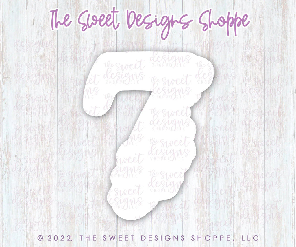 Cookie Cutters - Floral 7 - Cookie Cutter - The Sweet Designs Shoppe - - ALL, Birthday, Cookie Cutter, Font, Fonts, kid, kids, letters and numbers, number, numbers, NumberSet, Promocode, series016, text