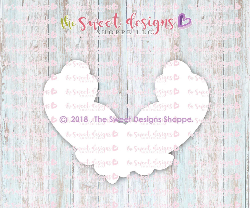 Cookie Cutters - Floral Antlers - Cookie Cutter - The Sweet Designs Shoppe - TSDS - - ALL,Animal,Animals,Antlers,Boho,Bridal,Cookie Cutter,hobby,Miscellaneous,Nature,Promocode