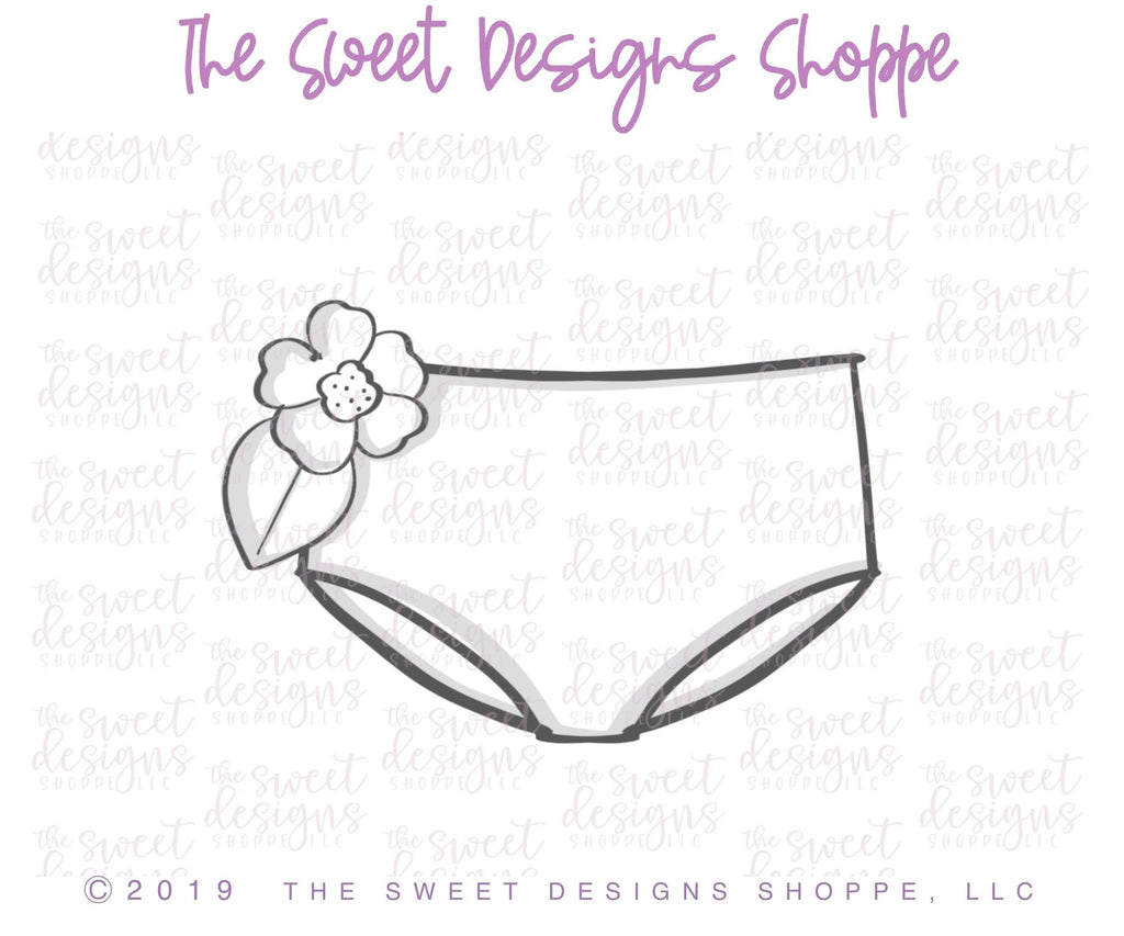Cookie Cutters - Floral Bottom Swimsuit- Cookie Cutter - The Sweet Designs Shoppe - TSDS - - Accesories,Accessories,accessory,ALL,Clothing / Accessories,Cookie Cutter,Promocode,summer,swimsuit