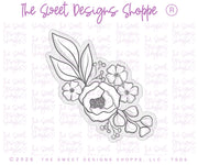 Cookie Cutters - Floral Branch - Cookie Cutter - The Sweet Designs Shoppe - TSDS - - ALL,Cookie Cutter,First Communion,floral,Promocode,Religious,STL,Wedding,Wedding Favors