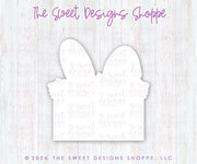 Cookie Cutters - Floral Bunny Personalized Plaque - Cookie Cutter - The Sweet Designs Shoppe - TSDS - - ALL,Animal,animal plaque,Animals,Animals and Insects,Cookie Cutter,Easter,Easter / Spring,handlettering,Plaque,Plaques,PLAQUES HANDLETTERING,Promocode,STL