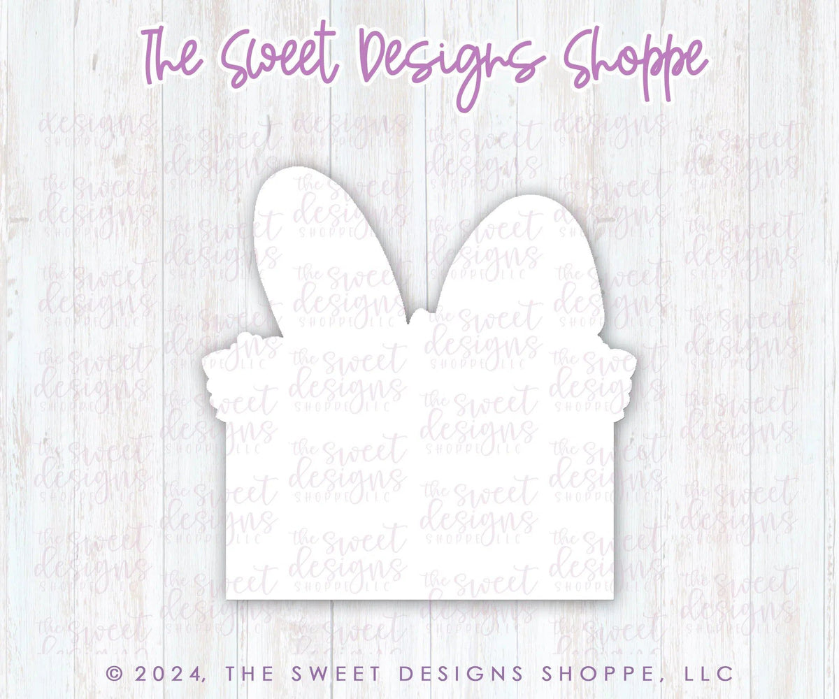 Cookie Cutters - Floral Bunny Personalized Plaque - Cookie Cutter - The Sweet Designs Shoppe - TSDS - - ALL,Animal,animal plaque,Animals,Animals and Insects,Cookie Cutter,Easter,Easter / Spring,handlettering,Plaque,Plaques,PLAQUES HANDLETTERING,Promocode,STL