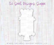 Cookie Cutters - Floral Cake with Candles - Cookie Cutter - The Sweet Designs Shoppe - TSDS - - ALL,Birthday,Cookie Cutter,happybirthdday,kid,kids,Promocode,STL,Sweet,Sweets