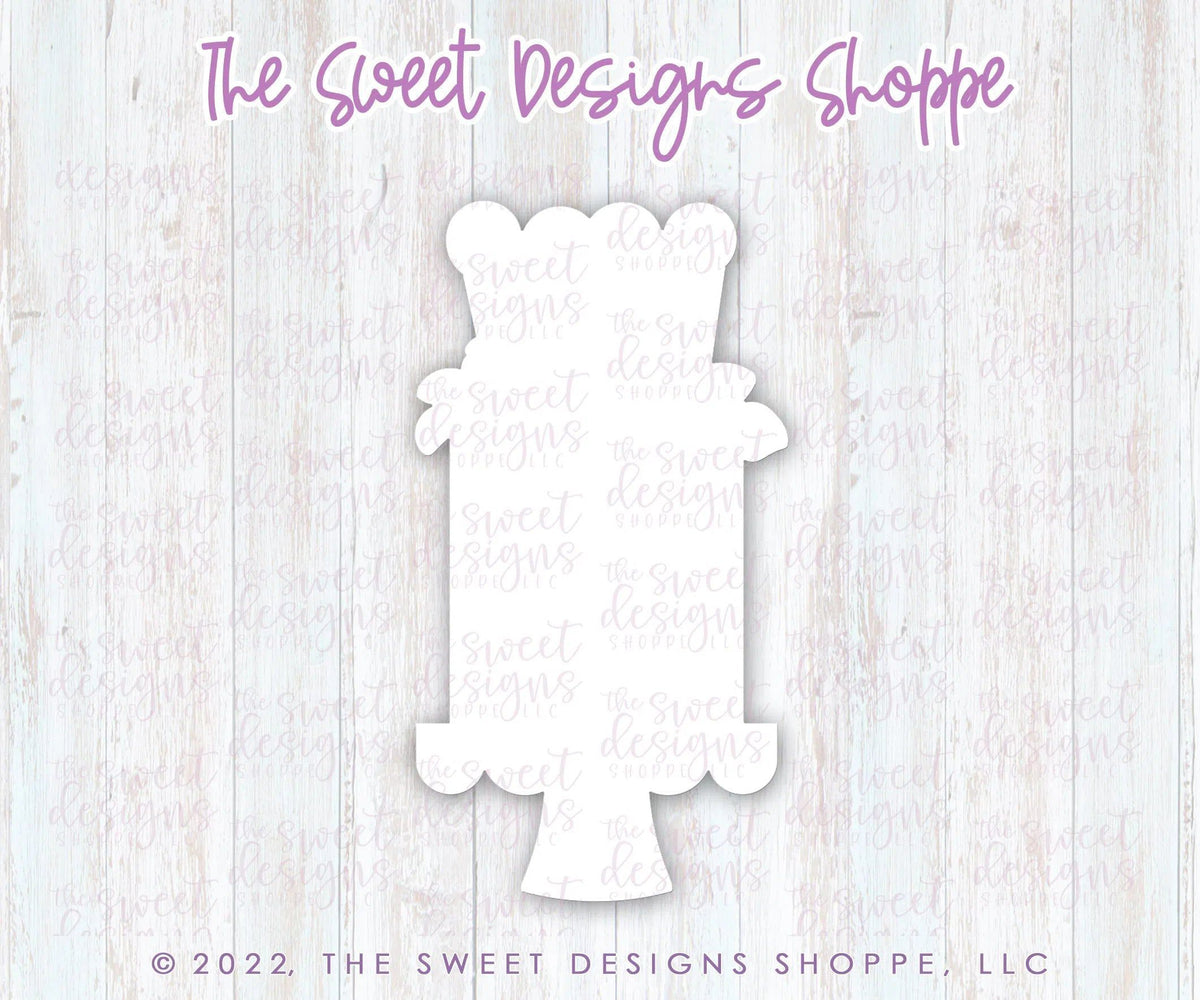 Cookie Cutters - Floral Cake with Candles - Cookie Cutter - The Sweet Designs Shoppe - TSDS - - ALL,Birthday,Cookie Cutter,happybirthdday,kid,kids,Promocode,STL,Sweet,Sweets