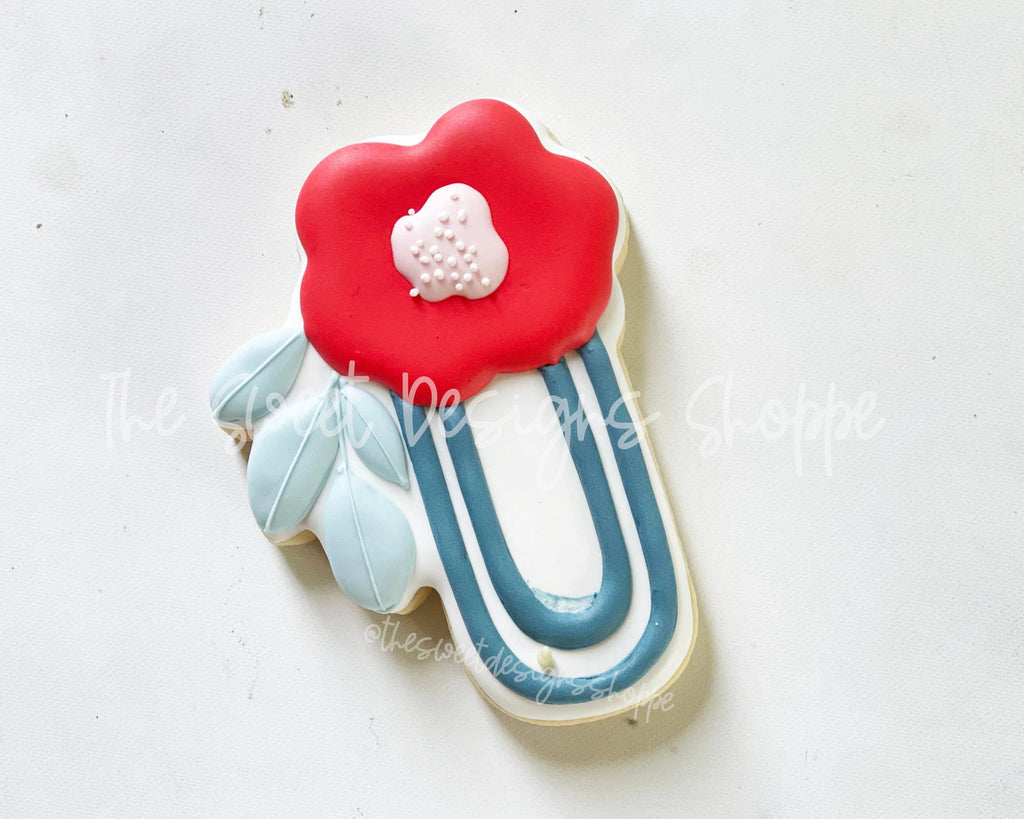 Cookie Cutters - Floral Clip / Pin - Cookie Cutter - Sweet Designs Shoppe - - ALL, Baby, Baby Swaddle, back to school, Cookie Cutter, Flower, Flowers, Grad, graduations, Promocode, School, School / Graduation, school supplies