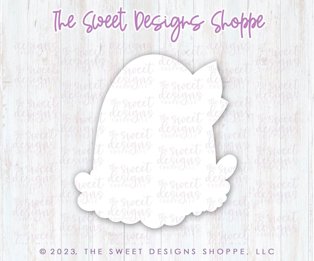 Cookie Cutters - Floral Egg with Bow- Cookie Cutter - The Sweet Designs Shoppe - TSDS - - ALL,Animal,Animals,Animals and Insects,Cookie Cutter,Easter,Easter / Spring,Egg,Egg with bow,Promocode