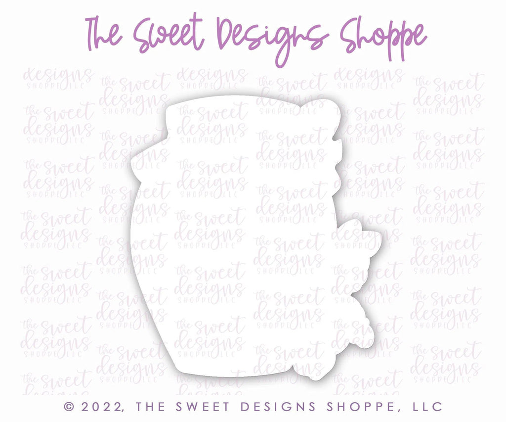 Cookie Cutters - Floral Honey - Cookie Cutter - The Sweet Designs Shoppe - - ALL, bee, Cookie Cutter, floral, florals, Food, Food & Beverages, MOM, mother, Mothers Day, Nature, Promocode, Sweet, Teacher, Teacher Appreciation, Valentines