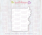 Cookie Cutters - Floral Present - Cookie Cutter - The Sweet Designs Shoppe - TSDS - - ALL,Birthday,Christmas,Christmas / Winter,Christmas decoration,Cookie Cutter,Gift,Misc,Miscelaneous,Miscellaneous,Promocode,STL,valentines,Wedding,Wedding Favors