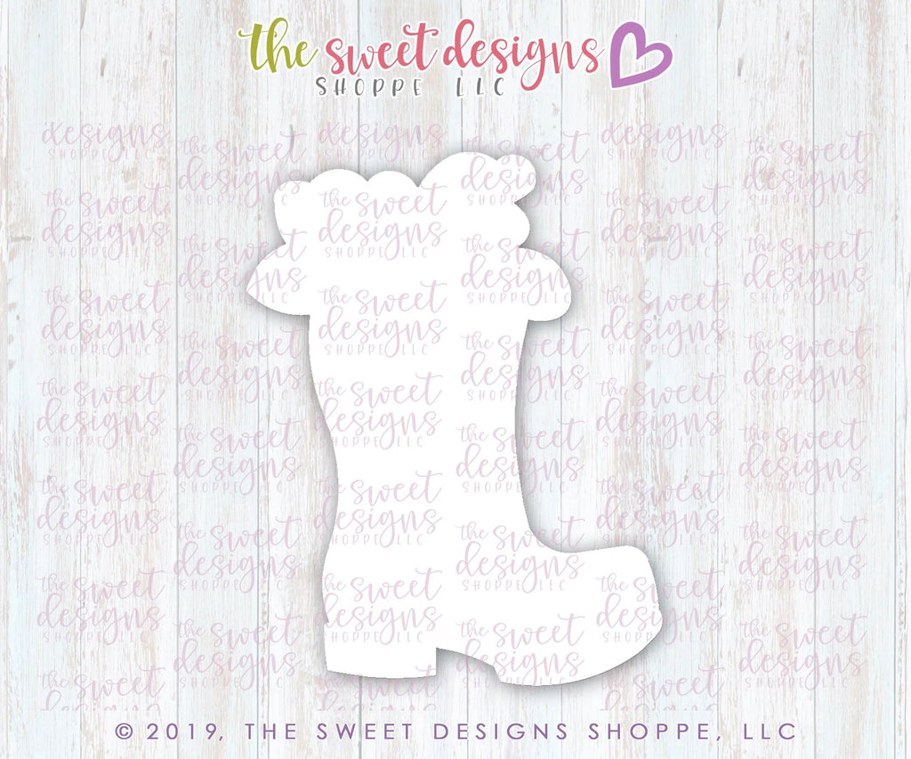 Cookie Cutters - Floral Rain Boot - Cookie Cutter - Sweet Designs Shoppe - - 2019, accessory, ALL, clothing, Cookie Cutter, garden, gardening, hobbie, landscaping, mother, Mothers Day, Nature, Promocode