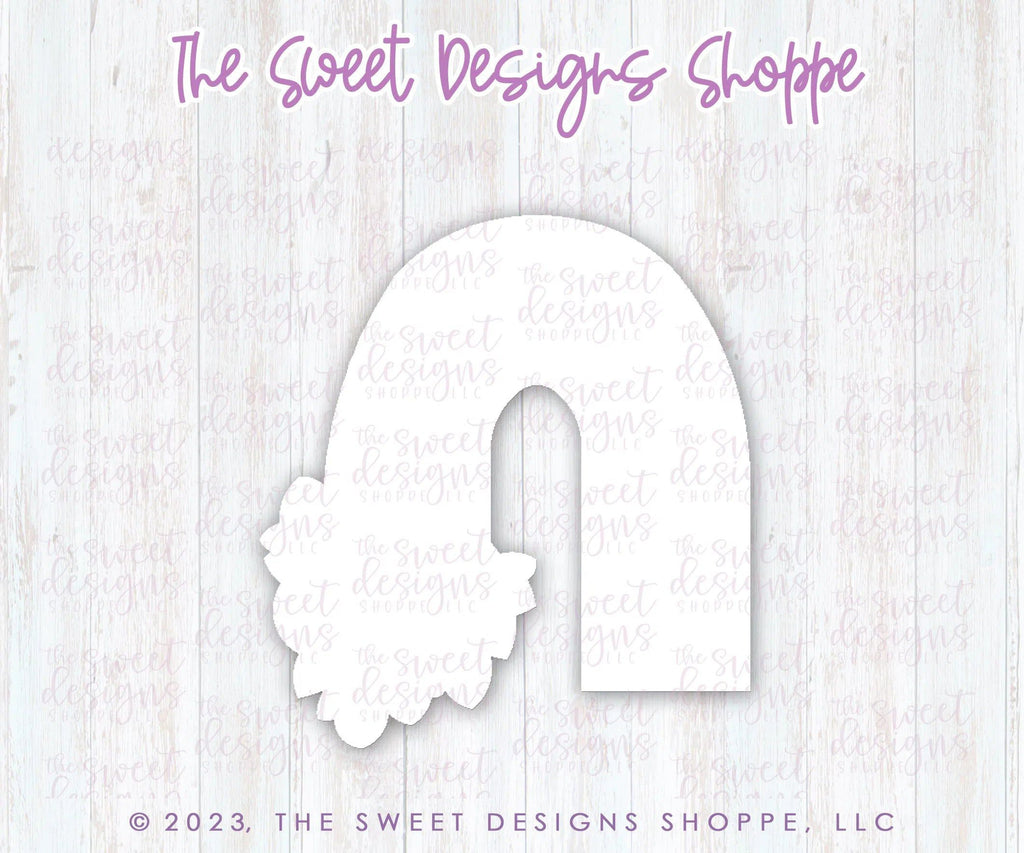 Cookie Cutters - Floral Rainbow B - Cookie Cutter - The Sweet Designs Shoppe - TSDS - - ALL,Cookie Cutter,Fantasy,floral,Nature,Promocode,Rainbow,St paddy,ST PATRICK,St Patrick’s Day,St. Pat,st. patrick's,Summer,Weather