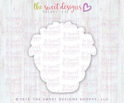 Cookie Cutters - Floral Sugar Skull - Cookie Cutter - The Sweet Designs Shoppe - TSDS - - ALL,Bow,Cookie Cutter,cookie cutters,Customize,Day of the dead,Day of the Death,dia de los muertos,Dia de Muertos,Fall / Halloween,halloween,Mexico,Miscellaneous,monster,Promocode,Skull,STL,Zombies