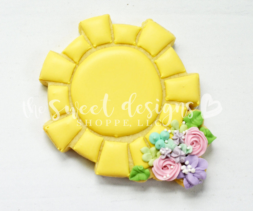 Cookie Cutters - Floral Sun - Cookie Cutter - The Sweet Designs Shoppe - - 2019, ALL, Cookie Cutter, Nature, Promocode, summer, sun