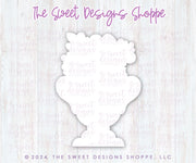 Cookie Cutters - Floral Trophy & Best MOM Plaque Cookie Cutter Set - Set of 2 - Cookie Cutters - The Sweet Designs Shoppe - TSDS - - ALL,Cookie Cutter,Flower,Flowers,Leaves and Flowers,MOM,Mom Plaque,mother,Mothers Day,Plaque,Plaques,PLAQUES HANDLETTERING,Promocode,regular sets,set,sports,STL,Trees Leaves and Flowers