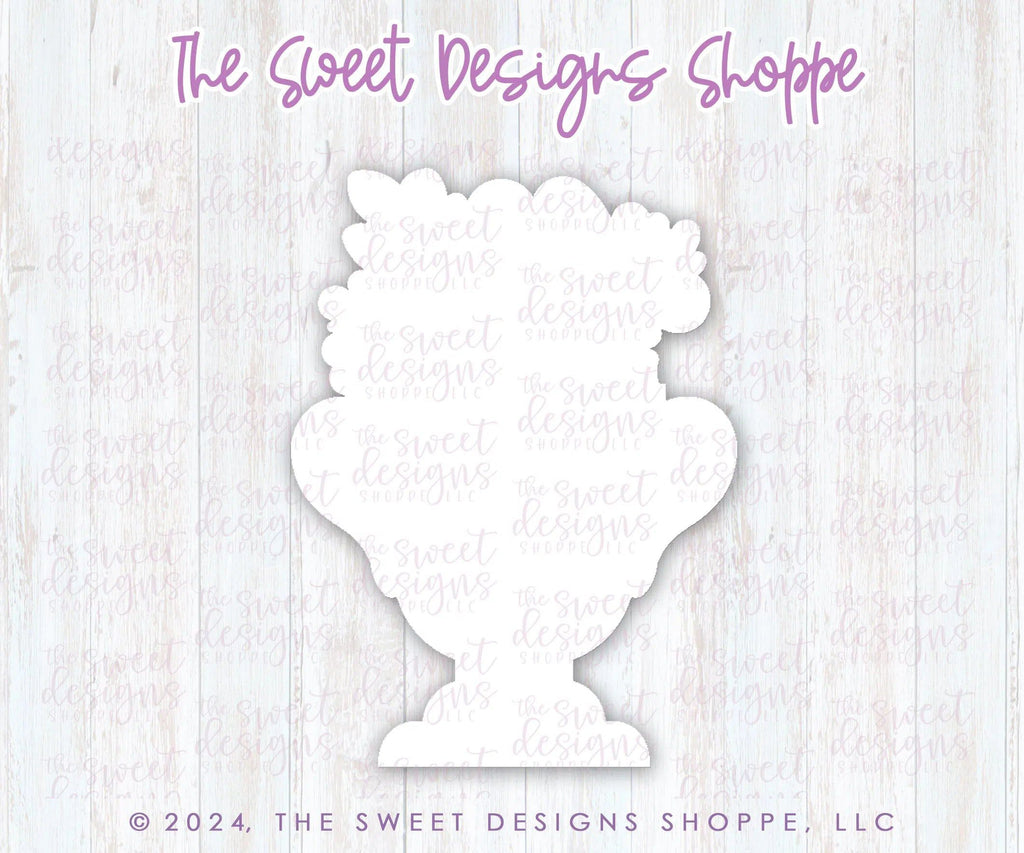 Cookie Cutters - Floral Trophy - Cookie Cutter - The Sweet Designs Shoppe - - ALL, Cookie Cutter, floral, florals, MOM, mother, Mothers Day, Promocode, sport, sports, trophy